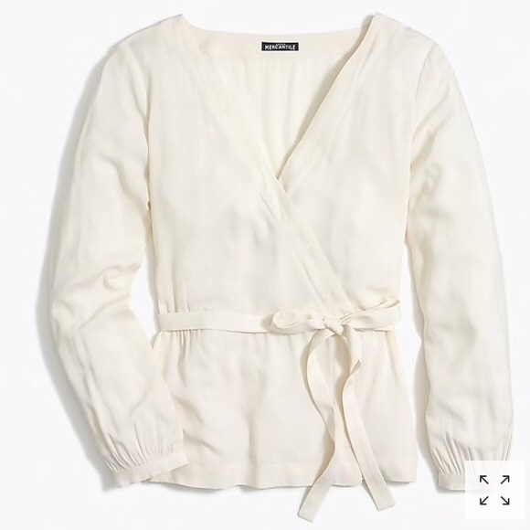 J. Crew Tops - J.Crew Wrap Top